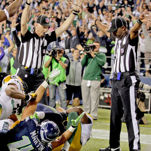 Seattle Seahawks, Green Bay Packers, Referees Seattle Seahawks, Green Bay Packers, Referees